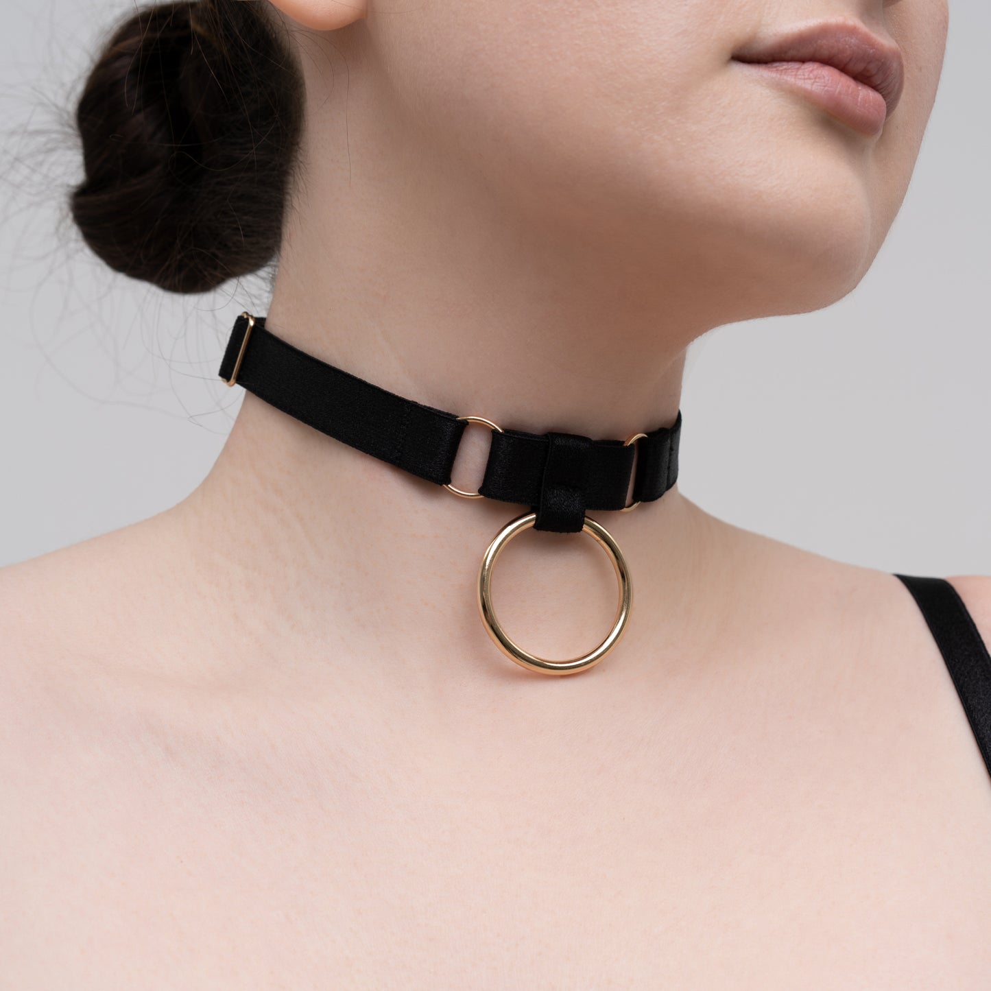 Strap Collar "Cora" (Black)