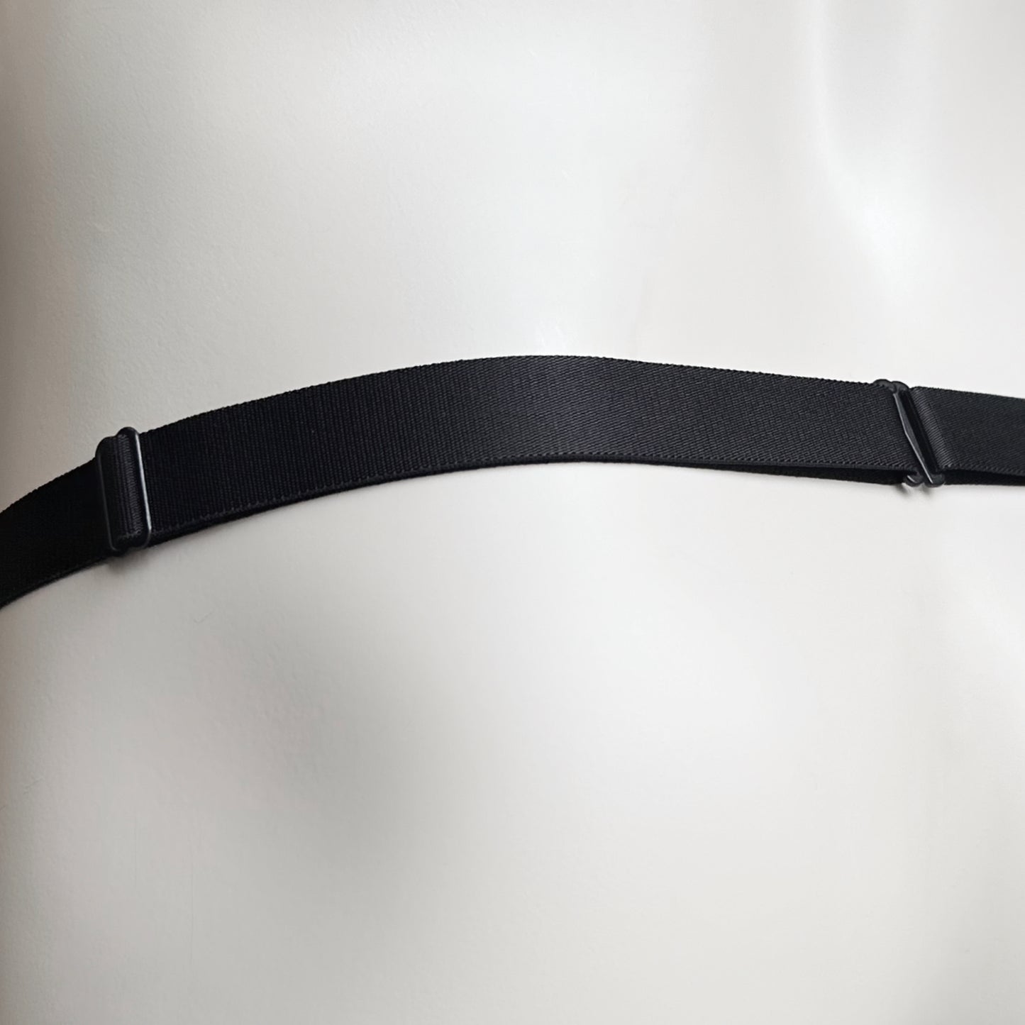 Monochrome Two Straps Support Belt For Chastity Cage (Black)