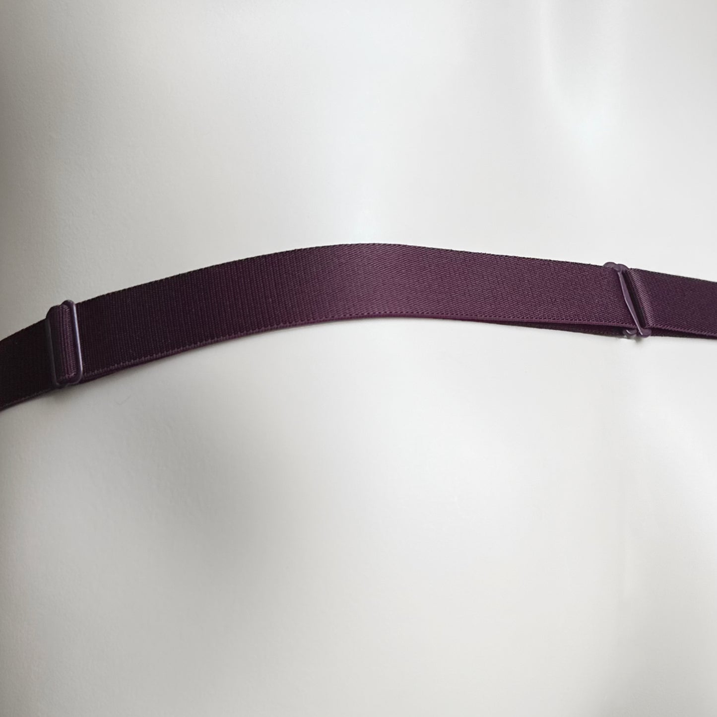 Monochrome Two Straps Support Belt For Chastity Cage (Burgundy)