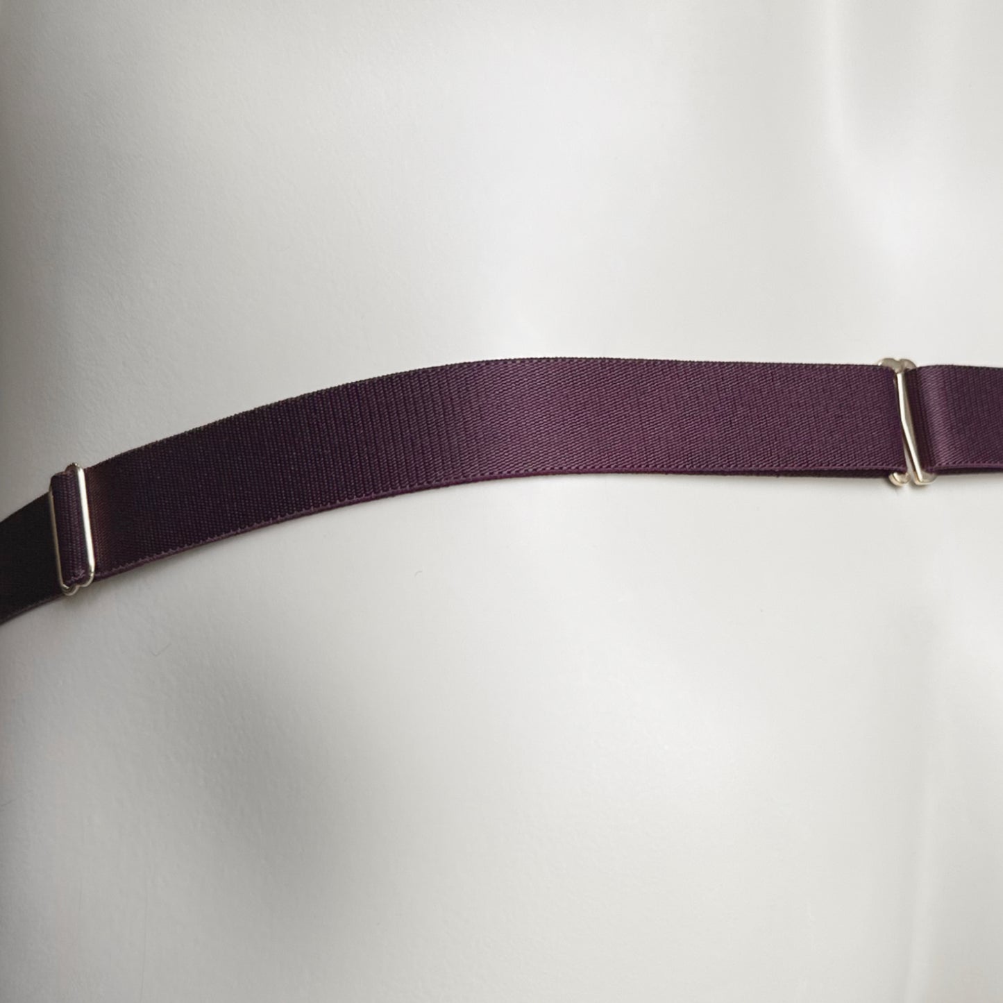 Two Straps Sissy Support Belt For Chastity Cage (Burgundy)