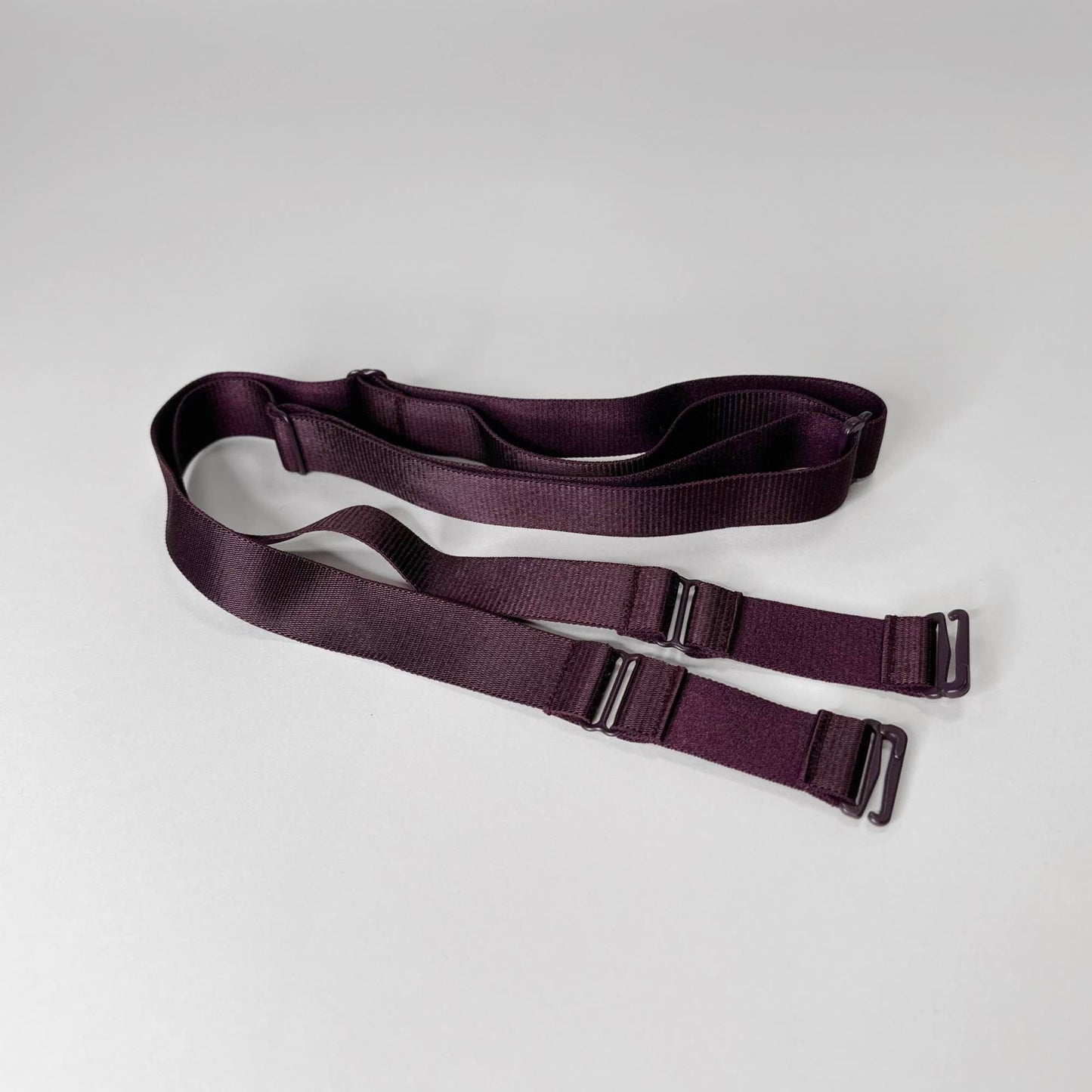 Monochrome Two Straps Support Belt For Chastity Cage (Burgundy)