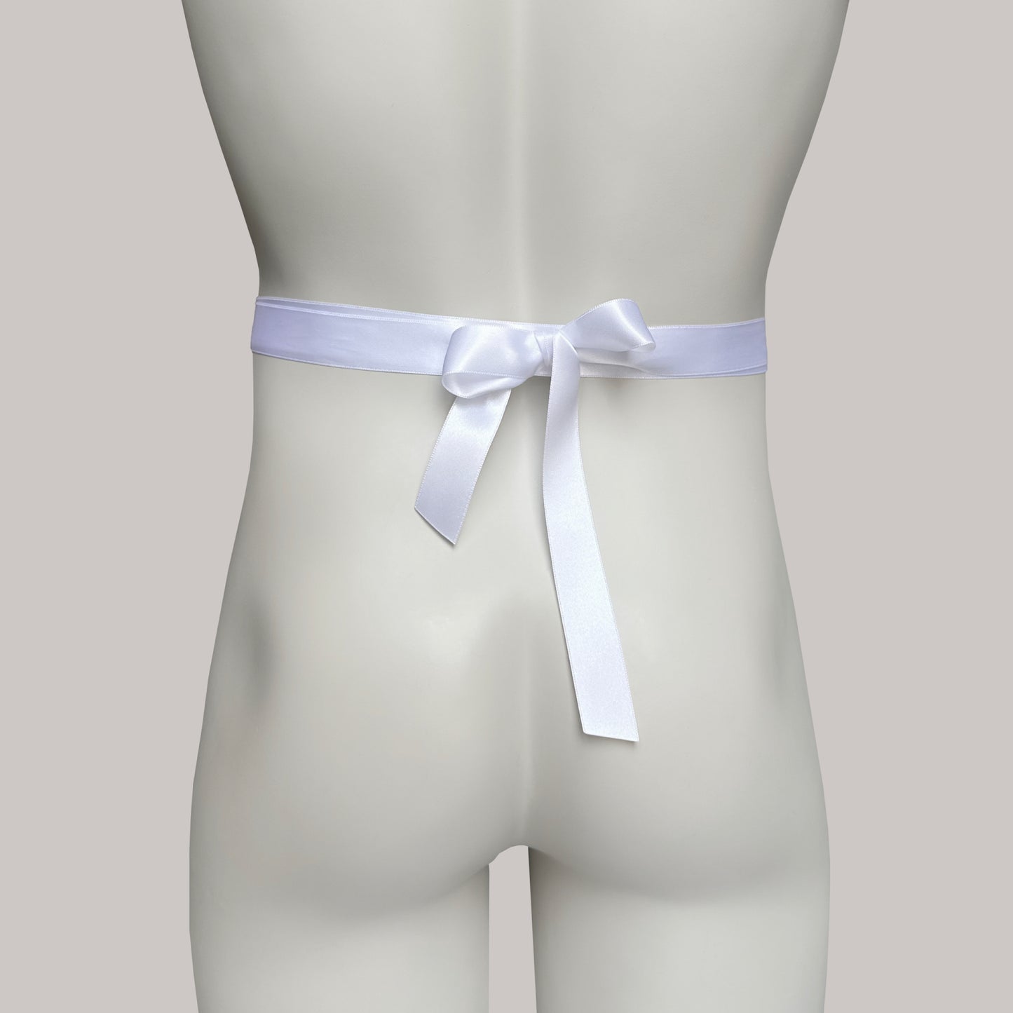 Housemaid Apron Midi With Ribbons