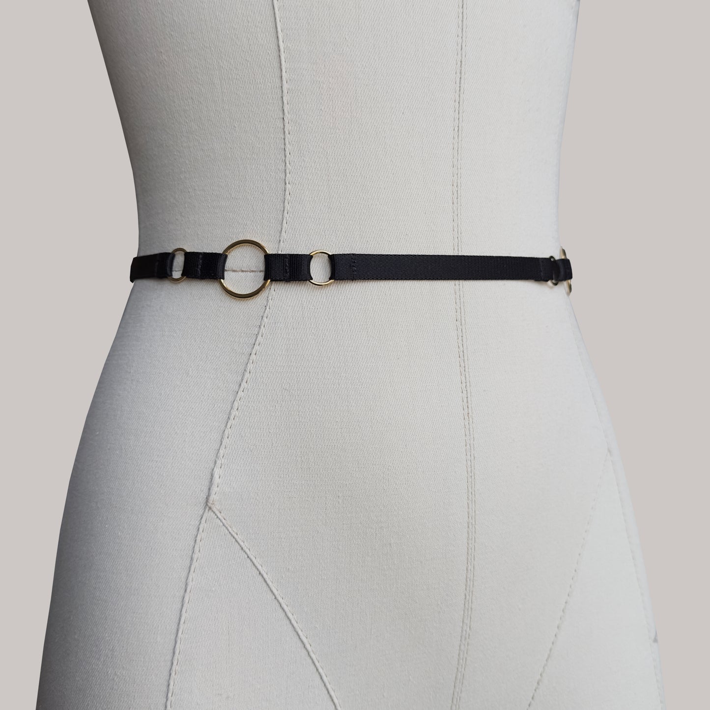 Three Rings Belt "Calliope" Black