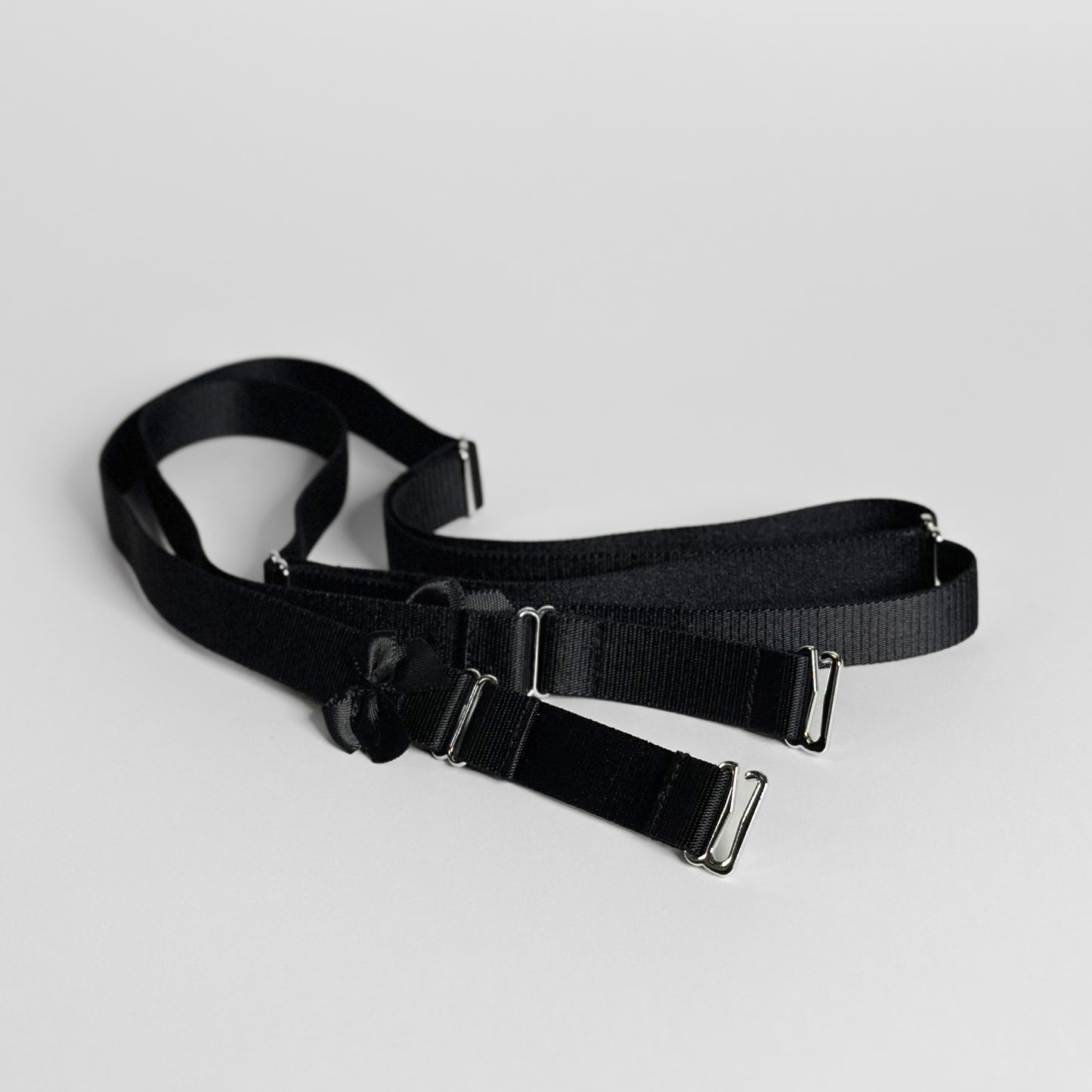 Sissy Two Straps Support Belt For Chastity Cage (Black)