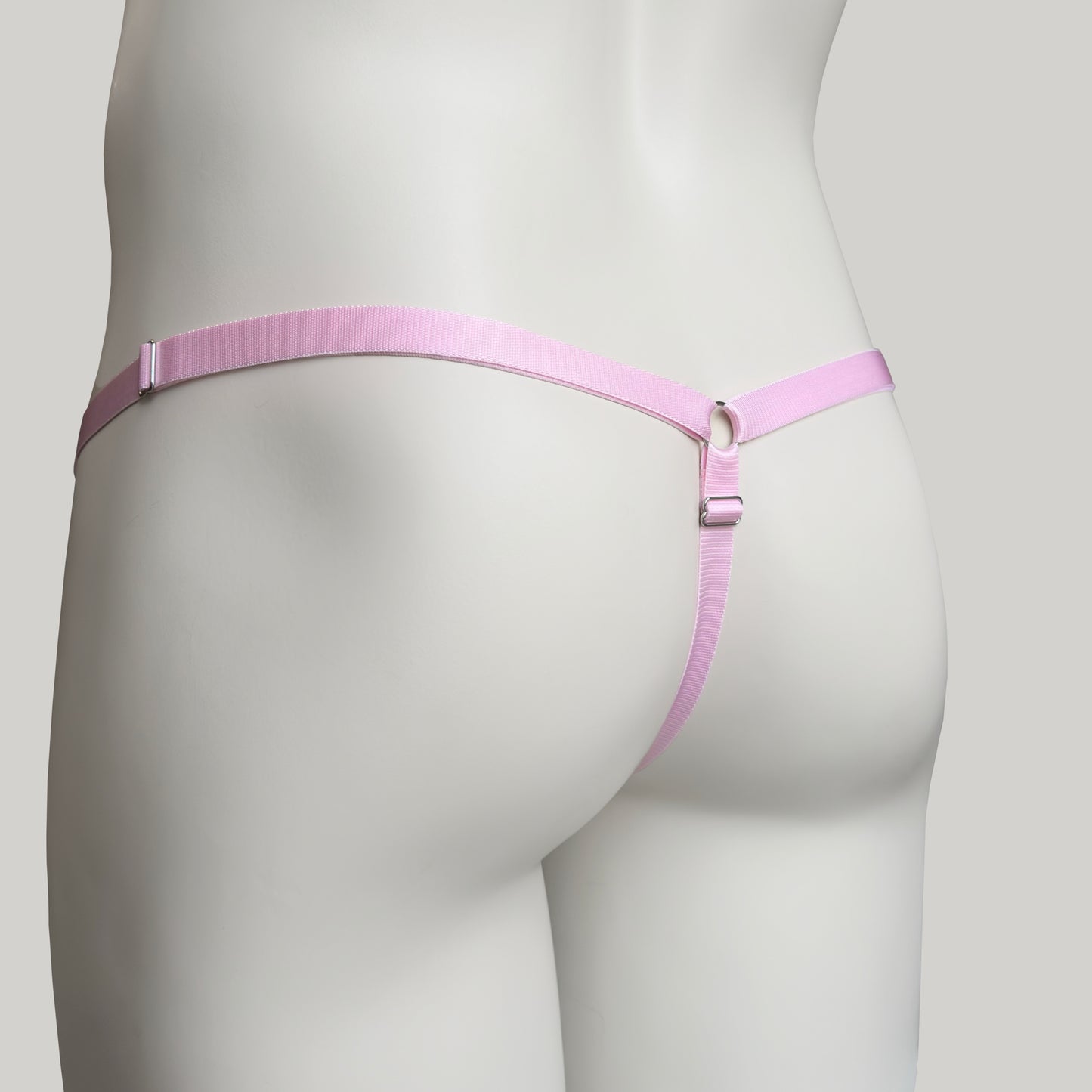 Three Straps Support Belt For Chastity Cage (Pink)