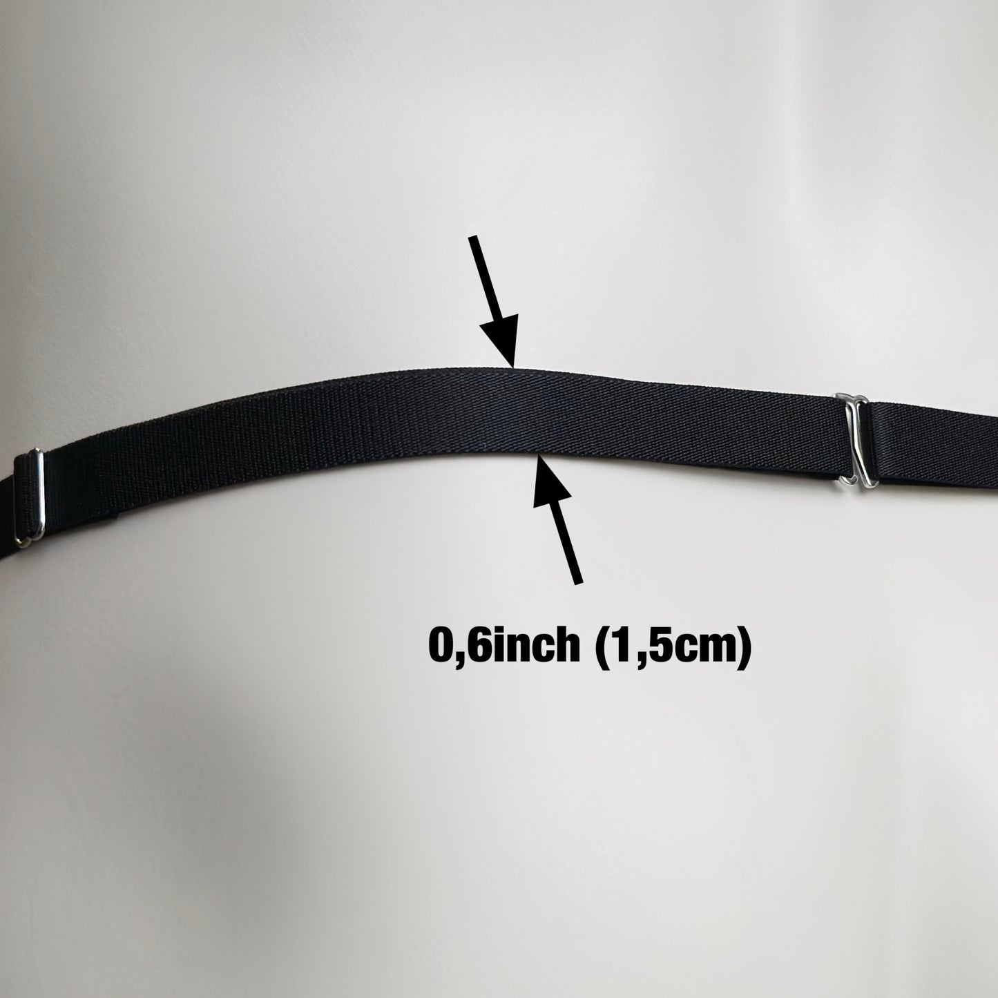Two Straps Support Belt For Chastity Cage (Black)