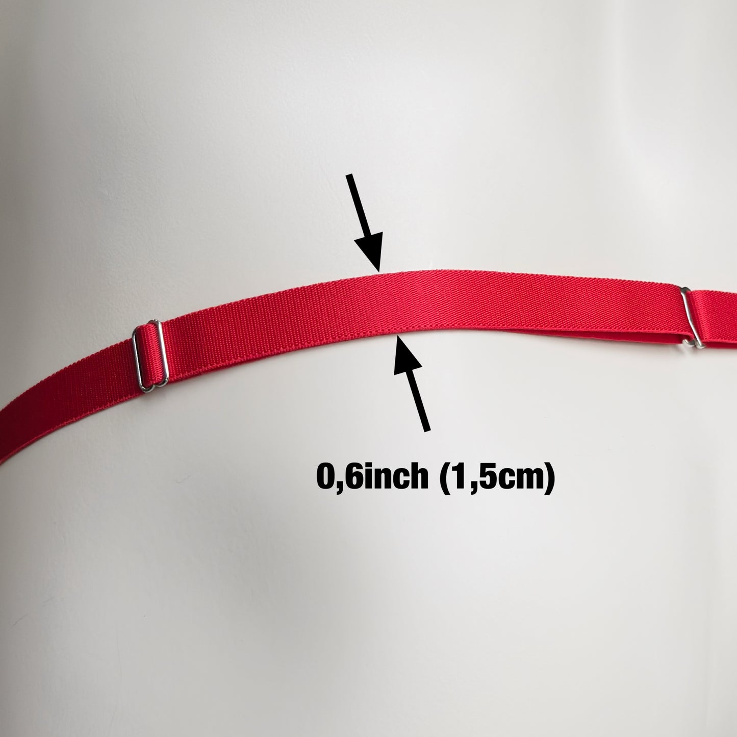 Sissy Two Straps Support Belt For Chastity Cage (Red)