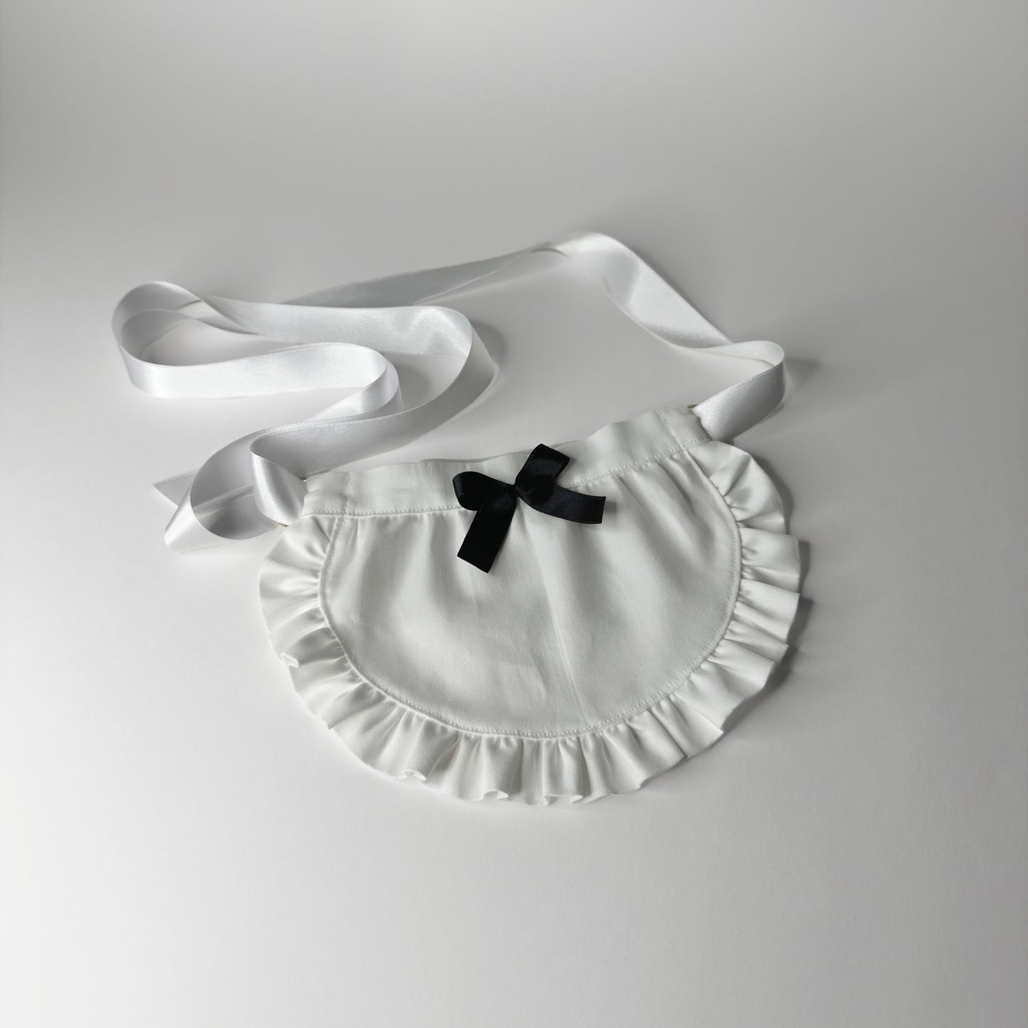 French Maid Apron Mini With Ribbons