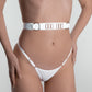 CANDYMISHKA Adjustable Belt "Selene" White