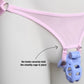 Mesh Support Jockstrap For Chastity Cage (Pink)