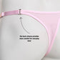Mesh Support Slip Briefs For Chastity Cage (Pink)