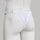 Mesh Support Slip Briefs For Chastity Cage (White)