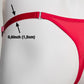 Mesh Support Slip Briefs For Chastity Cage (Red)