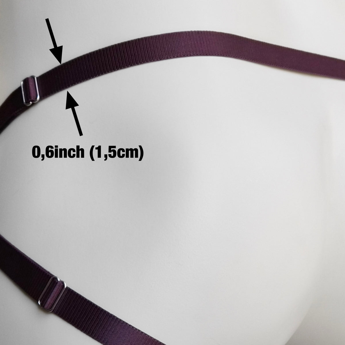 Mesh Support Jockstrap For Chastity Cage (Burgundy)