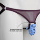 Mesh Support Jockstrap For Chastity Cage (Burgundy)