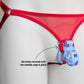 Mesh Support Jockstrap For Chastity Cage (Red)