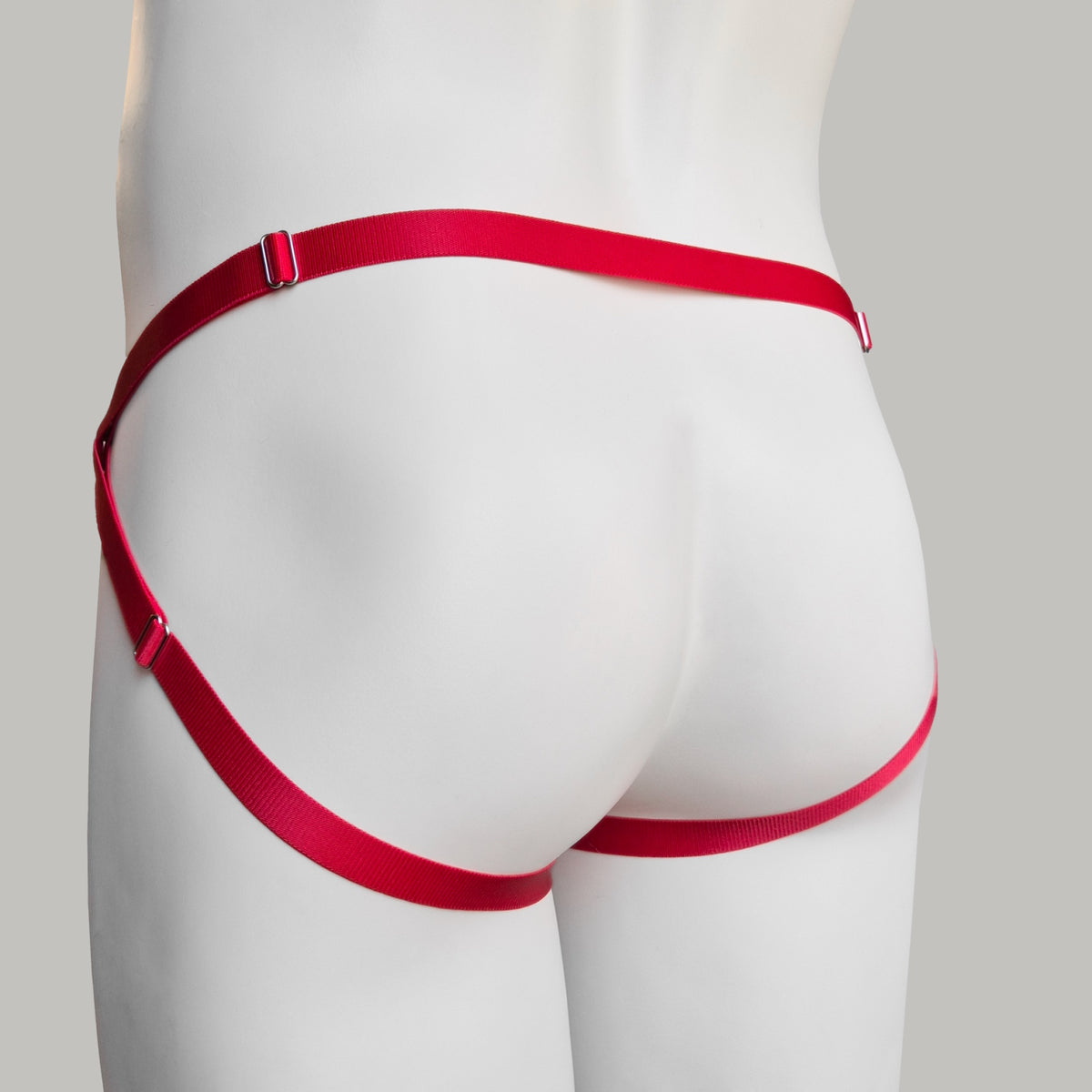 Mesh Support Jockstrap For Chastity Cage (Red)