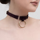 Strap Collar "Cora" (Burgundy)