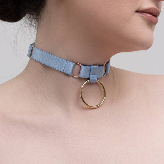 Strap Collar "Cora" (Sky Blue)