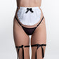 Housemaid Apron Midi With Ribbons