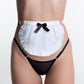 Housemaid Apron Midi With Ribbons