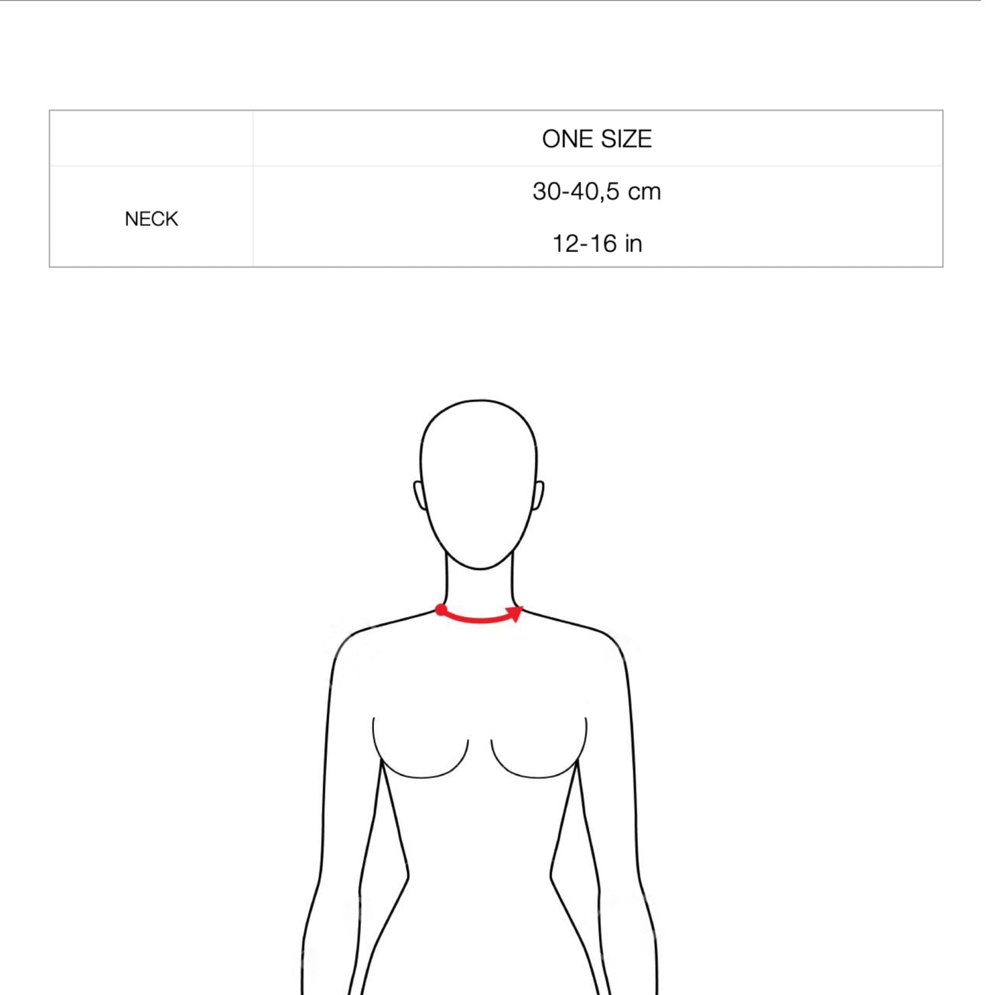 Strap Collar "Cora" (Red)