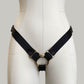 Thong Strap On Harness "Cora" Black