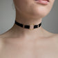 Strap Collar "Calliope" Black