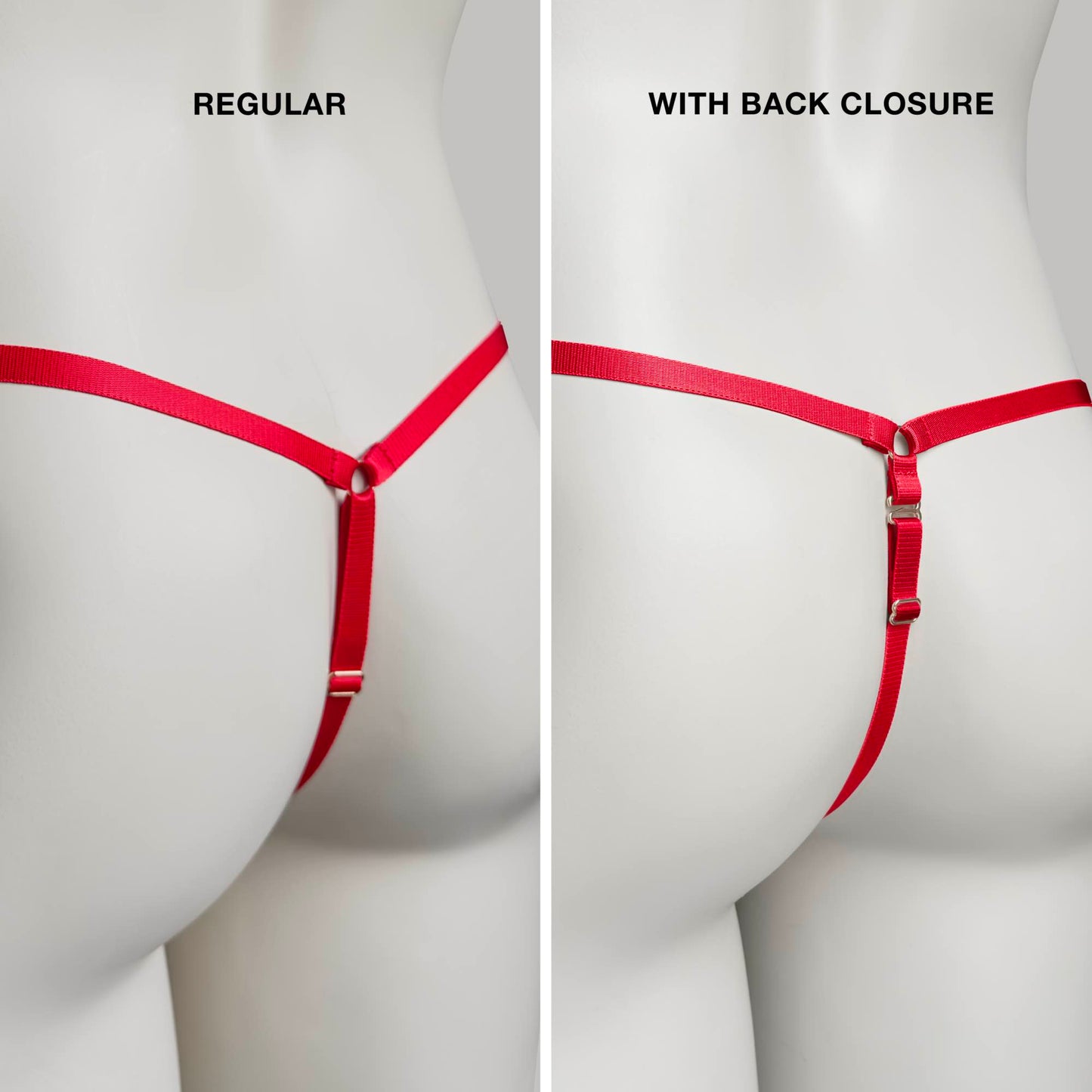 Male Mesh Chastity Cage Support Thong Red