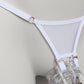 Mesh Support Thong For Chastity Cage (White)