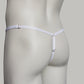 Mesh Support Thong For Chastity Cage (White)
