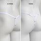 Mesh Support Thong For Chastity Cage (French Maid Pink)