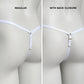 Mesh Support Thong For Chastity Cage (White)