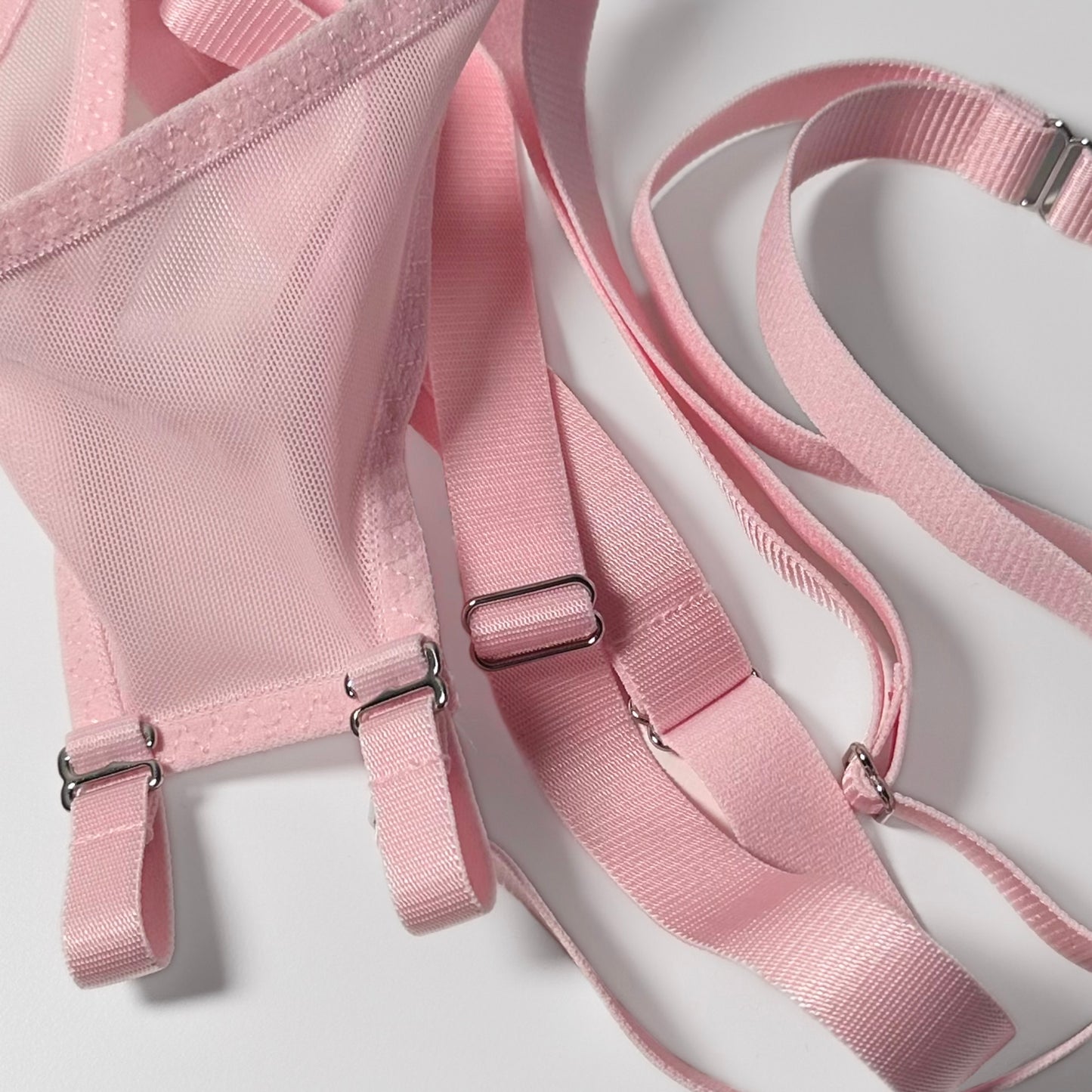 Mesh Support Jockstrap For Chastity Cage (Pink)