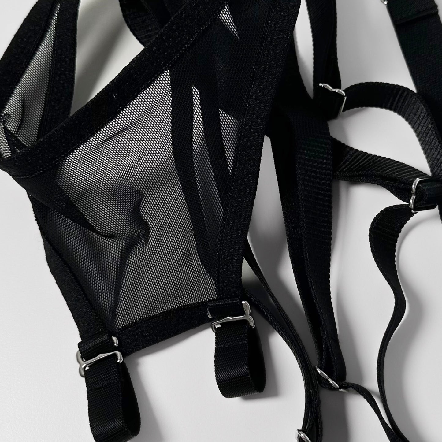 Mesh Support Jockstrap For Chastity Cage (Black)
