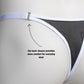 Mesh Support Slip Briefs For Chastity Cage (French Maid)