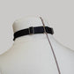 Collar With Ribbons "Iris" Black