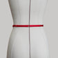 Three Rings Belt "Calliope" Red