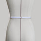 Three Rings Belt "Calliope" White