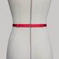 Belt With Ribbons "Iris" Red