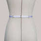 Belt With Ribbons "Iris" White