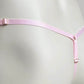 Male Mesh Chastity Cage Support Thong (Pink)