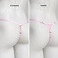 Mesh Support Thong For Chastity Cage (Pink)