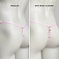 Male Mesh Chastity Cage Support Thong (Pink)
