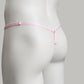 Mesh Support Thong For Chastity Cage (Pink)