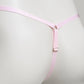 Crotchless Mesh Thong (Pink)