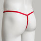 Mesh Support Thong For Chastity Cage (Red)