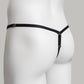 Mesh Support Thong For  Chastity Cage (Black)