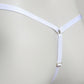 Mesh Support Thong For Chastity Cage (White)