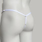 Mesh Support Thong For Chastity Cage (White)